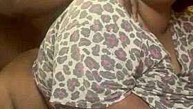 Milf moans through intense kitchen orgasm on big black cock pt5