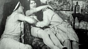 Dark lantern vintage threesome erotic bisexual confessions group hairy action