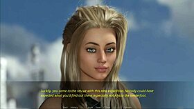 what if i met a curvy blonde bombshell in lust city for wild hentai fun?