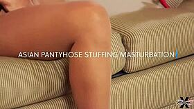 Maxine X Fingers And Toys Her Dripping Oriental Pussy Hole