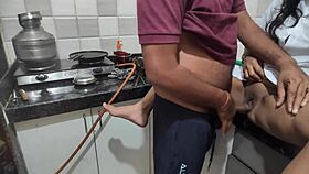 Desi Student Fucked Hard in Kitchen Quickie