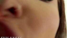 Stacked beauty unleashes massive squirting fountain during brutal ass pounding session