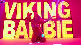 hot girl viking barbie sings taste official music video 🎤🎵