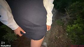 Hey, wanna see Nicky Mist blowjob cum on tits street?