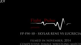 i crave skylar rene's fierce femdom wrestling domination match