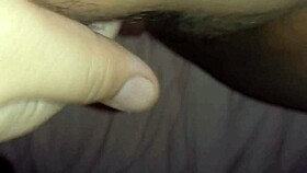 Chubby latina teases her wet big pussy homemade horny style 💦