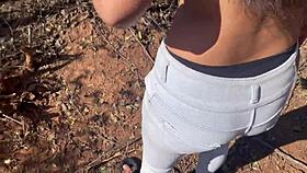 Ex-Girlfriend Seduced and Fucked Roughly in Jungle!