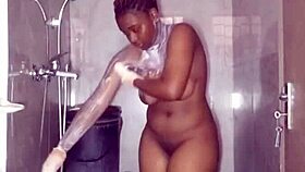 wanna see this thick african teen nurse bucket bathing her plump perky tits backstage?