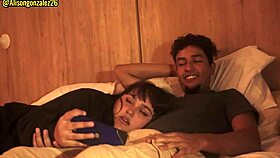 Chubby Argentinian slut chokes on face fuck before massive facial blast