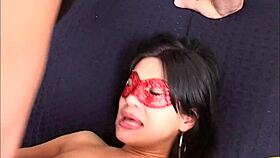 Luca ravages Simona's throat in Parma homemade deepthroat cumshot