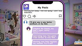 naughty goddess cosplay wife craves huge tits creampie in pro cosplayer gameplay ep8!