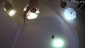 Skinny latina gags deep on cock in brutal casting choke