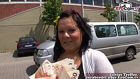 fat german milf picked up street for cash ass pounding creampie