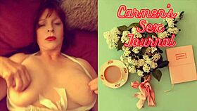 yo granny carmen is deep throating gilf angel like a pro on that cock