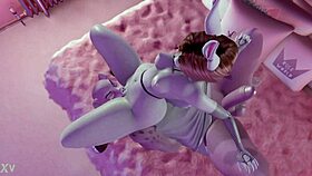 Bunny's deep breeding urge overwhelms in furry frenzy