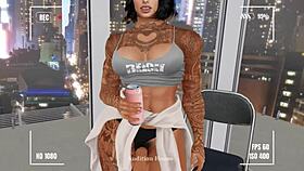 big tits babe auditions with monster cock creampie swallow