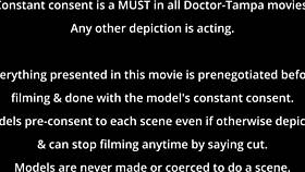 Jasmine Mendez humiliates in latex gloves backstage tit spread