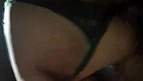 Paid her for car blowjob and she swallows every drop hungrily