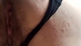 chubby hairy pussy begs for deep anal pounding now