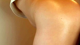 uncensored japanese cutie shows off her moves casually