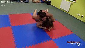 i crave skylar rene's fierce femdom wrestling domination match
