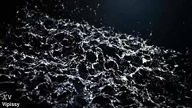 Amaris learns pussy licking closeup from wet Leidy de Leon