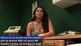 Jasmine Mendez humiliates in latex gloves backstage tit spread