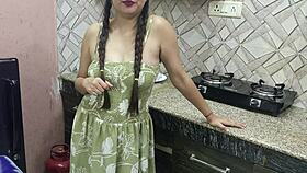 caught her alone in kitchen fucked hard she rode back moaning wildly