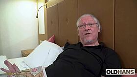 Monika May Pounds Old Man's Boner Raw And Hard