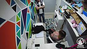 Lola Eastking Nerdy Slut Begs for Cock in Dirty Shop Roleplay!