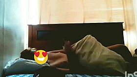 skinny old man meets latina woman