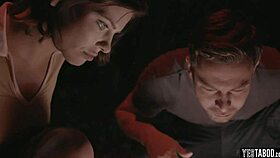 Couple Captured by Aliens Bent Over for Brutal Galactic Doggystyle Show!