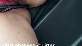 wanna see me squirt like a missile in the car outdoors, it's insane