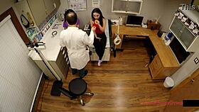 Tampa university student lenna lux endures intense entrance physical exam