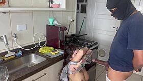 cooking some pv then boom my friend's bbc fucks me bareback hard! 🍆🔥