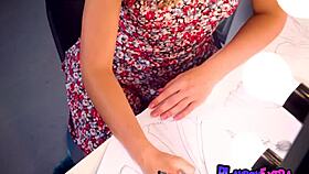 smoking hot ukrainian viktoriia aliko strips naked in dressing room