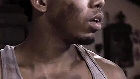 Hot Blonde Babe Creampied by Big Black Cock in Tight Pussy