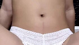 Petite Lingerie Babe Craves Cock in Tight Pussy