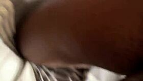 skinny ebony teen pussy worshipped by big black cock femdom orgasm domination