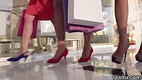 A perfect czech teen gets seduced in mall shop then pov hardcore stripped and fucked.