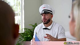 when your hot sailor uniform guy solves every milf's steamy needs 😍👅⚓