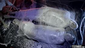 Couple Captured by Aliens Bent Over for Brutal Galactic Doggystyle Show!