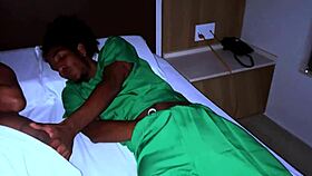 sharing bed with busty milf leyne rodriguez? turns into rough bbc doggystyle fuck!