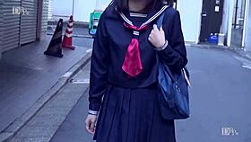 Minami Aika Stopped on School Path Leads to Intense Young Encounter