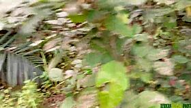 i slept with busty hairy stranger from the bush bent over doggystyle