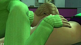 cindy moans as tongue rims her ass during farts