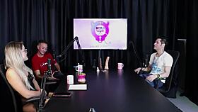 blonde strips hot in swinger house party