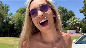 WASHING Neighbor's CAR For His BIG COCK Pounding Me Hard!