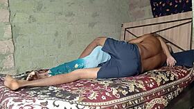 hot indian desi woman surrenders to lover's intense thrusting passion