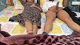 angry big titted babe rides cock sharing tight bed hindi moans